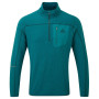 Herren-Sweatshirt Mountain Equipment Integrity Zip T hellblau TasmanBlue