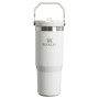 Thermotasse Stanley Tumbler se slámkou/brčkem 890 ml weiß Frost