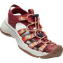 Damensandalen Keen Astoria West Sandal W rot orange wave / red