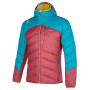 Herren-Winterjacke La Sportiva Deimos Down Jkt M rot/blau Sangria/Crystal