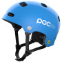 Kinder Fahrradhelm POC POCito Crane MIPS blau FluorescentBlue