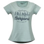 Damen-T-Shirt Bergans Classic V2 W Tee hellblau Misty Forest