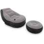 Aufblasbarer Sessel Intex Ultra Lounge hellgrau grey