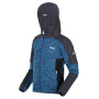 Kinder-Sweatshirt Regatta Dissolver V schwarz/blau ImpBl/IndGry