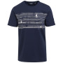 Herren-T-Shirt Regatta Cline VIII blau/weiß Navy Spirit of Adventure
