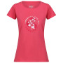 Damen-T-Shirt Regatta Wmns Breezed III rot Fruit Dove