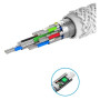 Kabel Swissten Kevlar USB / USB-C 1,5 m