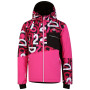 Kinderjacke Dare 2b Traverse Jacket rosa Kids Pink Graffiti/Black