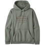 Sweatshirt Patagonia Forge Mark Uprisal Hoody hellgrün Sleet Green