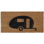 Fußmatte Bo-Camp Coco Caravan 25 x 50 cm braun