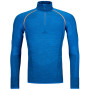 Herren Funktions-Sweatshirt Ortovox 230 Competition Zip Neck blau JustBlue