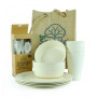 Picknickset EcoSouLife Piknikový Set EcoSouLife pro 4 beige