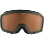 Skibrille Alpina Scarabeo S schwarz/rosa černá-růžová