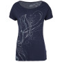 Damen-T-Shirt Loap Bodana krátký rukáv blau