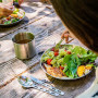 Besteck GSI Outdoors Glacier Stainless 3 Pc. Ring Cutlery