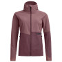 Damen-Softshell-Jacke Ortovox Venet Softshell Hooded Jacket rosa-lila Dusk Rose