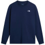 Herren-T-Shirt The North Face Evolution Simple Dome Regular Long-Sleeve Tee dunkelblau SUMMIT NAVY