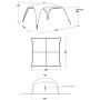 Seitenplane Outwell Event Lounge XL Side Wall