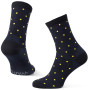 Socken Warg Happy Merino M Mini Dots blau/gelb Navy/Yellow