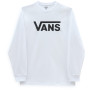 Herren-T-Shirt Vans Classic Vans LS weiß/schwarz White/Black