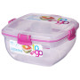 Salatbox Sistema Salad To Go 1,1L rosa