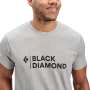 Herren-T-Shirt Black Diamond M Mini Stacked Ss Tee