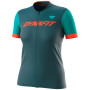 Damen-Radtrikot Dynafit Ride Light S/S Fz Tee W blau petrol ocean
