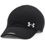 Damen Schildmütze Under Armour Isochill Launch Run schwarz Black / Black / Reflective
