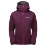 Damenjacke Montane Women's Pac Plus Jacket lila Saskatoon Berry