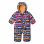 Kinder-Skianzug Columbia Snuggly Bunny™ Bunting blau/orange Sunset Peach Checkered Peaks