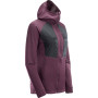 Damen-Sweatshirt Salomon Grid Mid Fz W