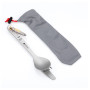 Besteck Keith Titanium 3-Piece Titanium Cutlery Set