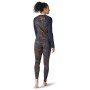 Damen-Funktionsshirt Smartwool W Merino 250 Bl Pattern 1/4 Zip Boxed