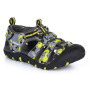 Kindersandalen Loap Dopey schwarz/grau