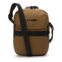 Umhängetasche Pacsafe Metrosafe X compact crossbody braun/schwarz Tan
