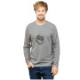 Herren-T-Shirt Chillaz Kaprun Carabiner Forest grau Anthrazit Melange