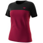Damen-Funktionsshirt Dynafit Traverse S-Tech S/S Tee W weinfarbe Beet Red