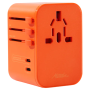 Adapter Matador Global Travel Adapter orange Orange