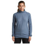 Damen-Sweatshirt Icebreaker Wom Mer 400 RealFleece Grid Pulover Hood