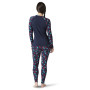 Damen-Funktionsshirt Smartwool W Merino 250 Baselayer Pattern Crew Bxd
