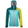 Damenjacke Ortovox W's Westalpen 3L Light Jacket blau Ice Waterfall
