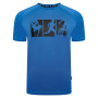 Herren-T-Shirt Dare 2b Righteous III Tee blau Snorkel Blue