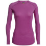 Damen-T-Shirt Icebreaker W's 150 Zone LS Crewe rosa Amore
