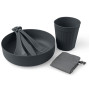 Geschirrset Sea to Summit DeltaLight Soloset grau Grey