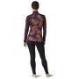 Damen-Funktionsshirt Smartwool W Merino 250 Bl Pattern 1/4 Zip Boxed
