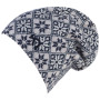 Damenmütze Kari Traa Rose Beanie grau/blau marin