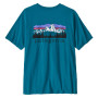 Herren-T-Shirt Patagonia M's Fitz Roy Foothills T-Shirt blau Glacial Blue