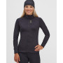 Damen-Sweatshirt Silvini Staffora schwarz/grün black-lime