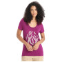 Damen-Funktionsshirt Icebreaker Women Tech Lite II SS Scoop Tee Nature Celebration