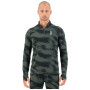 Herren-Funktionsshirt Mons Royale Cascade Merino Flex 200 1/4 Zip Rosin Motion